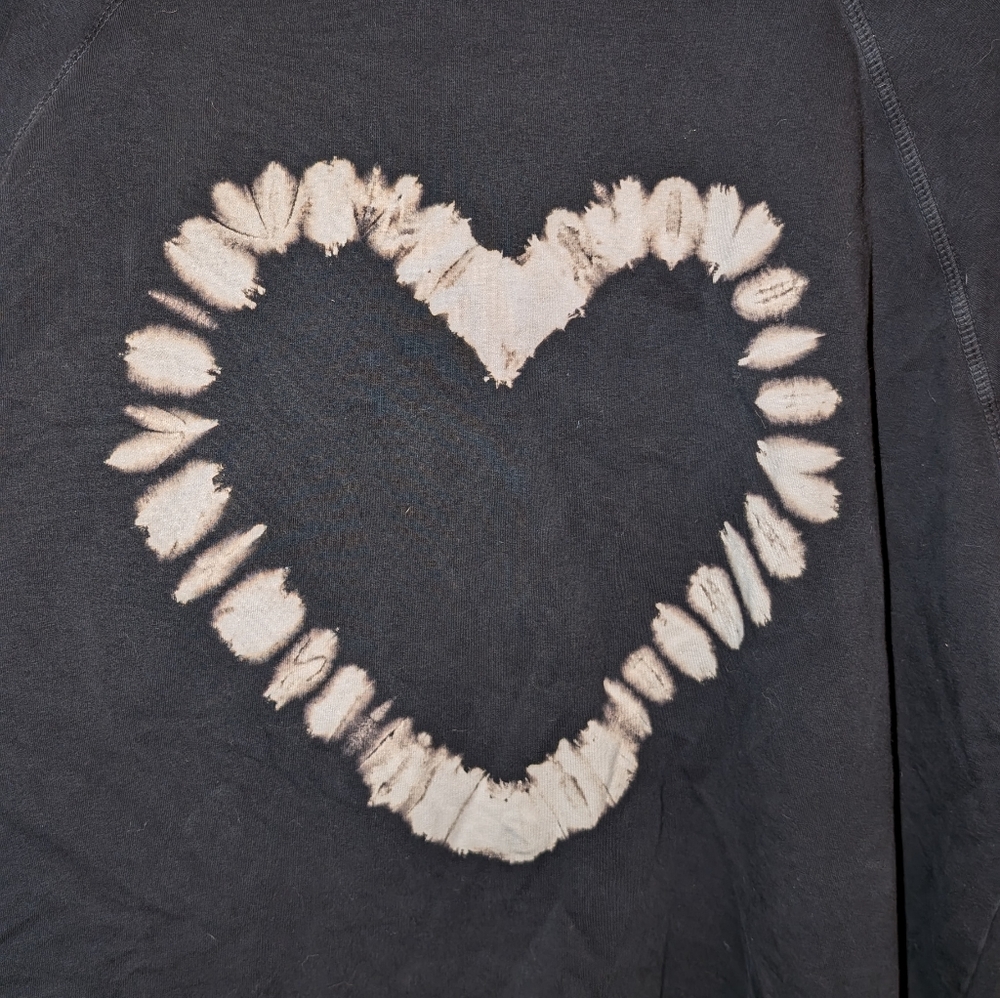 Anthropologie Electric & Rose Ronan Heart Sweatshirt - Picture 7 of 9